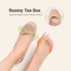 image:imageDREAM PAIRS Womens Pumps Low Chunky Arch Support HeelsNude