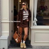 image:imageDREAM PAIRS Womens Retro Lace Up Sneakers Walking ShoesCamel