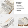 image:imageDREAM PAIRS Womens Retro Sneakers Walking Tennis ShoesGreyWhite