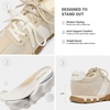 image:imageDREAM PAIRS Womens Retro Sneakers Walking Tennis ShoesKhaki