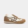 image:imageDREAM PAIRS Womens Retro Tennis Fashion SneakersBrownWhite