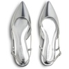 image:imageDREAM PAIRS Womens Slingback Dress Ballet FlatsSilverpat