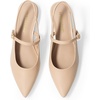 image:imageDREAM PAIRS Womens Slingback Dressy Mary Jane Ballet FlatsNude