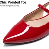 image:imageDREAM PAIRS Womens Slingback Dressy Mary Jane Ballet FlatsRed
