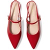 image:imageDREAM PAIRS Womens Slingback Dressy Mary Jane Ballet FlatsRed