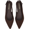 image:imageDREAM PAIRS Womens Slingback Dressy Pointed Toe Ballet FlatsBrown