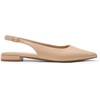 image:imageDREAM PAIRS Womens Slingback Dressy Pointed Toe Ballet FlatsNude