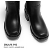 image:imageDREAM PAIRS Womens Stitching Vintage Knee High BootsBlack