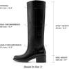 image:imageDREAM PAIRS Womens Stitching Vintage Knee High BootsBlack
