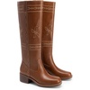 image:imageDREAM PAIRS Womens Stitching Vintage Knee High BootsBrown