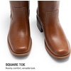 image:imageDREAM PAIRS Womens Stitching Vintage Knee High BootsBrown