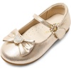 image:imageDREAM PAIRS Girls Mary Jane Bow Ballet FlatsGold