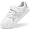 image:imageDREAM PAIRS Girls School Sneakers Glitter ShoesAll White