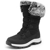 image:imageDREAM PAIRS Waterproof Winter Snow Boots WomenBlack