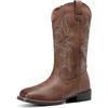 image:imageDREAM PAIRS Womens Cowboy Cowgirl Western BootsRich Brown
