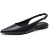 image:imageDREAM PAIRS Womens Slingback Dressy Pointed Toe Ballet FlatsBlack