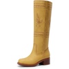 image:imageDREAM PAIRS Womens Stitching Vintage Knee High BootsYellow