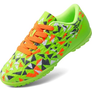image:imageDREAM PAIRS Boys Girls Turf Soccer ShoesNeon Green