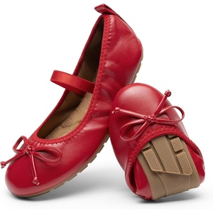 image:imageDREAM PAIRS Girls Ballet Flats Mary Jane ShoesRed
