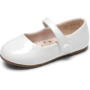 image:imageDREAM PAIRS Girls Dress Shoes Mary Jane Ballet FlatsWhite
