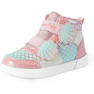 image:imageDREAM PAIRS Girls High Top Sneakers Star Casual ShoesPeach
