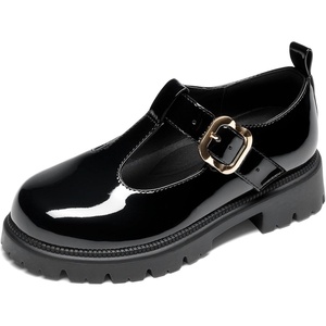 image:imageDREAM PAIRS Girls School Uniform Mary Jane ShoesAll Black