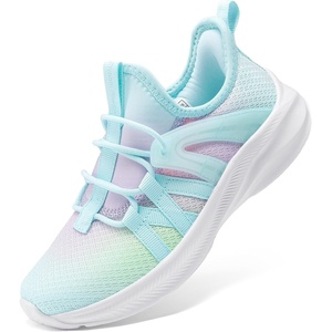 image:imageDREAM PAIRS Kid Shoes Slip On Sneakers RunningRainbow