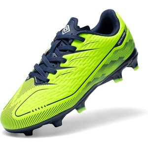 image:imageDREAM PAIRS Kids Multi Ground Soccer CleatsNeon Green