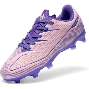 image:imageDREAM PAIRS Kids Multi Ground Soccer CleatsPinkPurple