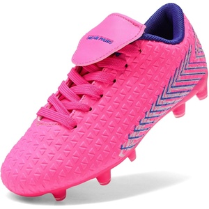 image:imageDREAM PAIRS Kids Outdoor Soccer CleatsFuchsiaRoyalBlue