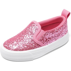 image:imageDREAM PAIRS Kids Sneakers Glitter SlipOnPink