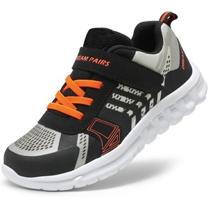 image:imageDREAM PAIRS Kids Sneakers RunningBlackGreyOrange
