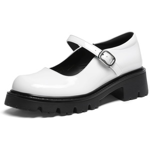 image:imageDREAM PAIRS Mary Jane Platform Pumps Shoes for WomenWhite