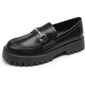 image:imageDREAM PAIRS Platform Chunky Loafers for WomenBlackpu