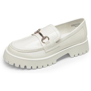 image:imageDREAM PAIRS Platform Chunky Loafers for WomenWhite