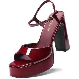 image:imageDREAM PAIRS Platform High Heels for WomenBurgundy