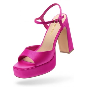 image:imageDREAM PAIRS Platform High Heels for WomenHot Pink