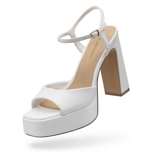 image:imageDREAM PAIRS Platform High Heels for WomenWhite