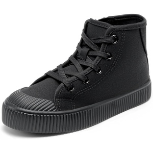 image:imageDREAM PAIRS Unisex Canvas Shoes High Top SneakersBlack