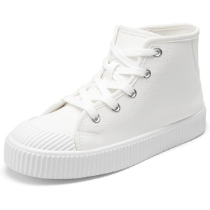 image:imageDREAM PAIRS Unisex Canvas Shoes High Top SneakersWhite