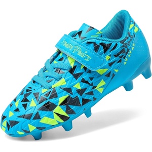 image:imageDREAM PAIRS UnisexKids Soccer CleatsRoyal BlueNeon Green