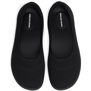 image:imageDREAM PAIRS Womens Ballet Wide Toe FlatsBlack