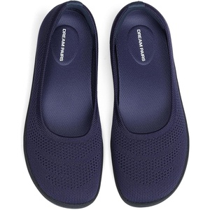 image:imageDREAM PAIRS Womens Ballet Wide Toe FlatsNavy