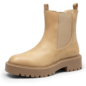 image:imageDREAM PAIRS Womens Chelsea Ankle Boots BootiesNudenubuck
