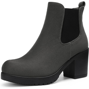 image:imageDREAM PAIRS Womens Chelsea Ankle Boots Fall Booties ShoesGrey