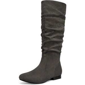 image:imageDREAM PAIRS Womens Knee High Winter Slouchy BootsGrey