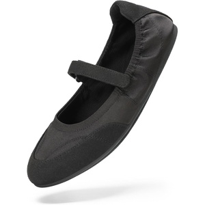 image:imageDREAM PAIRS Womens Mary Jane Dress Sambas Foldable FlatsBlack
