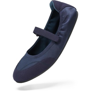 image:imageDREAM PAIRS Womens Mary Jane Dress Sambas Foldable FlatsNavy