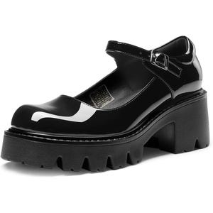 image:imageDREAM PAIRS Womens Mary Janes Shoes Platform PumpsBlack