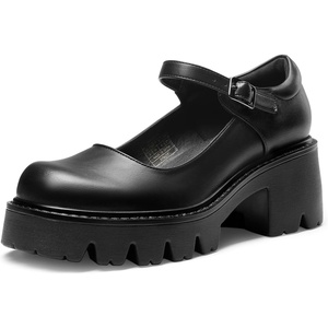 image:imageDREAM PAIRS Womens Mary Janes Shoes Platform PumpsBlackpu